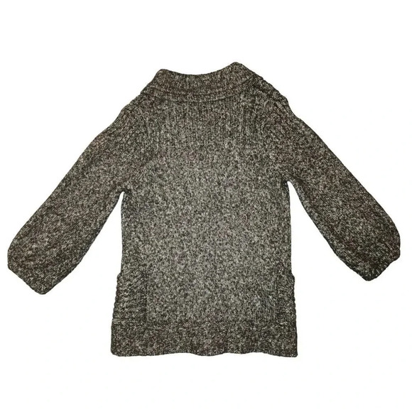 Michael Kors Women Brown Cotton Collared Button Knitted Cardigan Sweater Size M - Picture 2 of 8